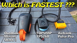 PUMP WARS - BEST Rechargeable Pump for Inflatable Kayak SUP Paddleboard