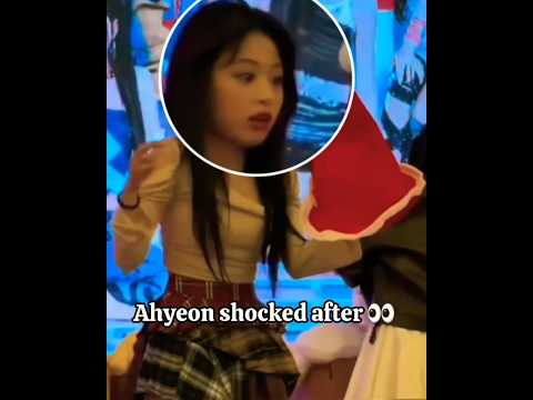 Ahyeon shocked 😲 #shortsvideo #babymonster #baemon #monstiez #ahyeon #chiquita #fanmeet #funnyshorts