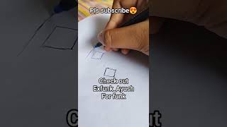 simple stylish things to draw when bored  #DrawingIdeas #BoredomBusters #EasyArt || Easy process