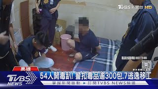 鐵皮倉庫掩護! 女陪侍開毒趴 台版「極樂越南」曝光｜TVBS新聞 @TVBSNEWS01
