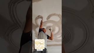 POP ceiling flower design|Ghar ki chhat ka flower design|#popart #popdesign