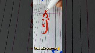 ہم سبکا مقصد یہ ہے ✨❣️✨ @writermdrashid #calligraphy #calligraphyart #shortsvideo #urdu #viralvideo