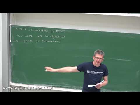 Lecture 21 (update): SHA-3 Hash Function by Christof Paar