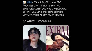 Keep Streaming 💜 #dontsayyouloveme #kimseokjin #jin #silvervoiceofkpop #wwh #fyp #viralshort #shorts