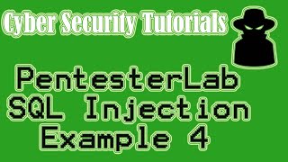 Web For Pentester | PentesterLab SQL Injections: Example 4