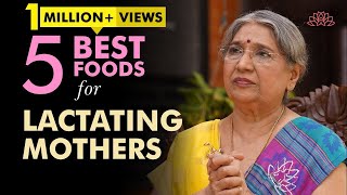 5 Best Foods to Increase Breast Milk Supply to Moms | Food for Lactating Mothers | Women's Health