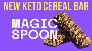 NEW Magic Spoon Keto Grain Free Cereal Bars Review | ARE THEY TASTY?
