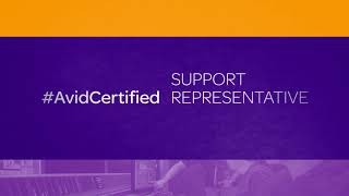 Depend on Avid Certified Professionals.