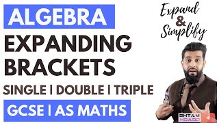 Expanding Brackets for Quadratic Expansion and Triple brackets | GCSE | KS3 | KS4 | AS MATHS