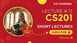 CS201 Short Lecture - 12 | VU Short Lecture | Introduction to Programming in (Urdu / Hindi)