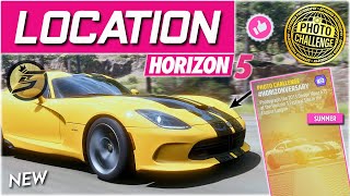 Forza Horizon 5 PHOTO CHALLENGE HORIZONVERSARY Horizon 1 Festival Site in Copper Canyon FH5 LOCATION