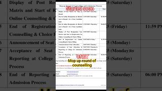 cnet mop up round of counseling #cnet2025 #cnet #bscnursing #counselling #trendingshorts #education