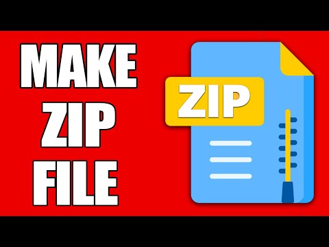 How To Make Zip File In Laptop and PC (Easy)