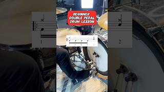 Double Pedal DRUMMING Made Easy for Beginners! (Drum Lesson) #drums