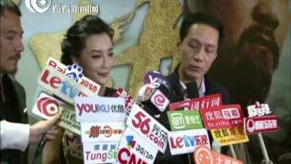 【看看新闻网独家】《大明劫》上海首映 戴立忍期待与桂纶美合作 结婚顺其自然
