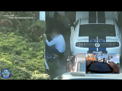 Police drone video shows South SF gunman firing at neighbors and officers before being killed