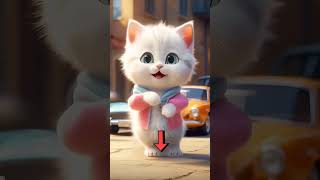 cat dancing like human #shorts #cutecat #catdance #trending #viralshorts