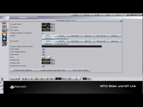M2Touch Tutorial: Slider Link