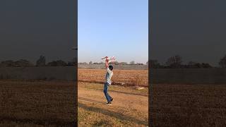 Triplet RC Plane Hand launch #rcplane #maidenflight #diyrcplane #rcfly #rcflying #diydot3dtech #rc
