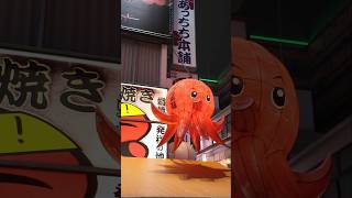 Osaka's famous street food paradise!🦀 (Dotonbori) #shorts #japan #travel