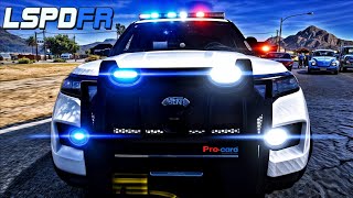 GTA 5 MODS LSPDFR SHERIFF MONDAY EARLY PATROL