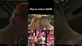 They are ready to fight☠️ #rizin #rizin50 #格闘技