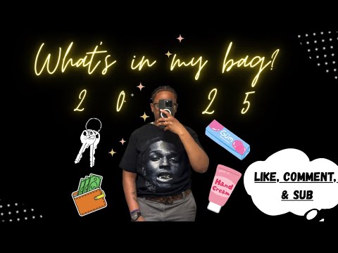 What’s in my bag 2025
