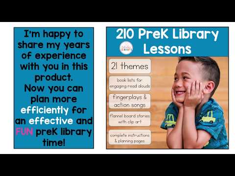 PreK Library Lessons Video Preview