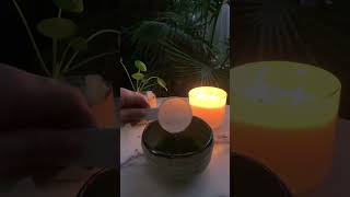 Unwinding from the day 🌄🕯️🍵 #matcha #unwind #lofivibe