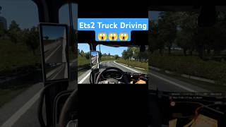 Overloaded Truck driving dangerous road 😱 #shorts #ytshorts #ets2 #eurotrucksimulator2 #trending