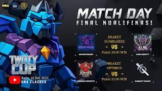 [LIVE] TWOTY CUP S3 ( FINAL KUALIFIKASI BRAKET ) - Clash of Clans