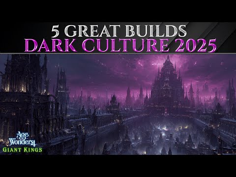 5 Great BUILDS For DARK CULTURE 2025 Guide - Age Of Wonders 4