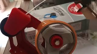 Hand Tape Dispenser / Tape Cutter for 1 & 2 inch tape For Order Link is in description