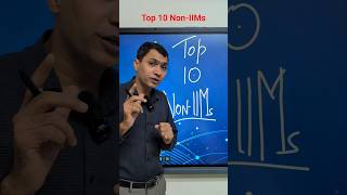 Top 10 Non-IIMs. #sogosir #missioncat #catprep #cat2025 #catstrategy #iim #mba2025