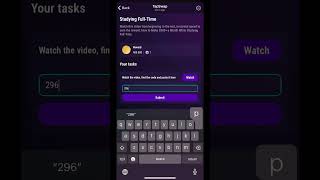 Studying Full-Time tapswap code#explore #foryou #nft #gameplay #crypto #shorts #tapswap #viralvideo