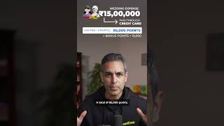 SHAADI ke Expenses ke liye CREDIT CARD ka Use! | Ankur Warikoo #shorts