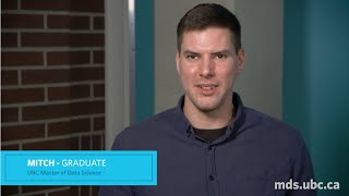 UBC Master of Data Science Okanagan Alumnus - Mitchell