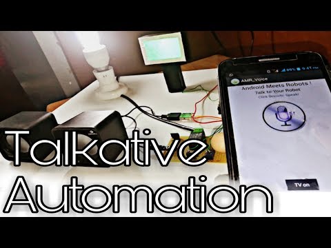 Talkative Automation || audio from arduino || Voice controlled || HC - 05 Bluetooth module || vishal