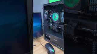 Awesome Gaming Setup With a Powerful PC  #pcbuilding #pcgamingsetup