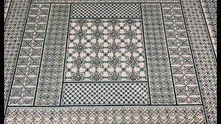 Flosstube #138 Free download, book review, look at an antique sampler and a blackwork design