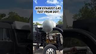 New exhaust gas test for semi trucks from DOT. #trucking #trucker #inspection #def #dpf