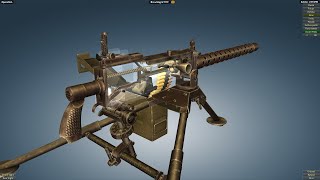 [World of GUNS]白朗寧M1919機槍原理與分解Principles and disassembly of the M1919 Machine gun