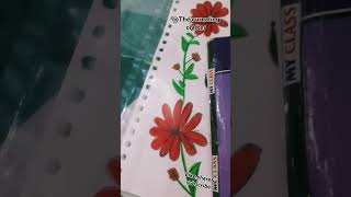 Borders ideas for school project part 12 #schoolproject#border designs #projectworks