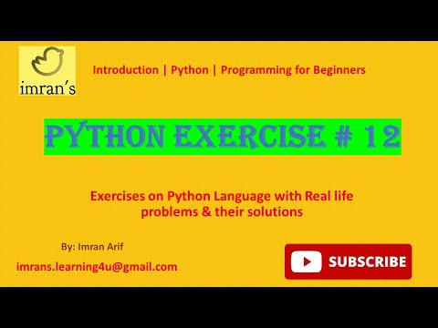 Python Exercise #12 | Make Your Own Python Module