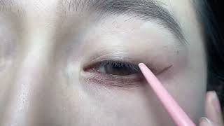 新手上扬眼线#眼线