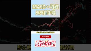 MACD丨MACD+均线！天天抓牛股（干货满满）#股票知识 #MACD #均线 #shorts