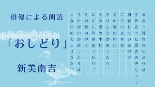 【俳優による朗読】「おしどり」新美南吉 愛 添い遂げるということ 幻想的なお話 ファンタジー オーディオブック