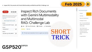 Inspect Rich Documents with Gemini Multimodality and Multimodal RAG: Challenge Lab | #GSP520