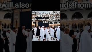 Pilgrims unite in Makkah for Hajj. #hajjpilgrims #makkah #holysites