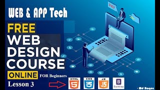 Free online web designing course for beginners Lesson 3 (html formatting elements)